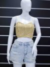 Glittery party top