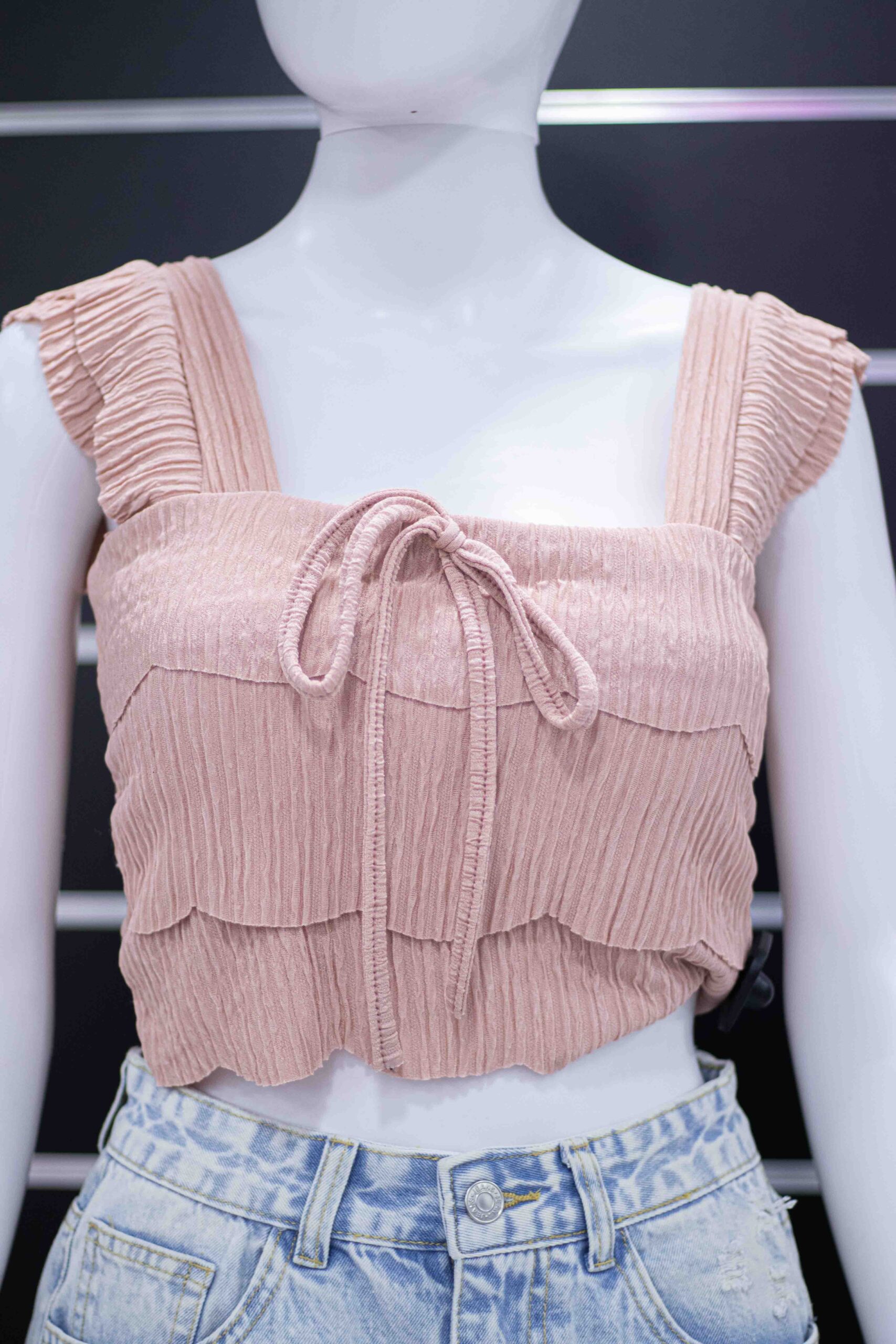 Front and sleeve gather top - Image 4