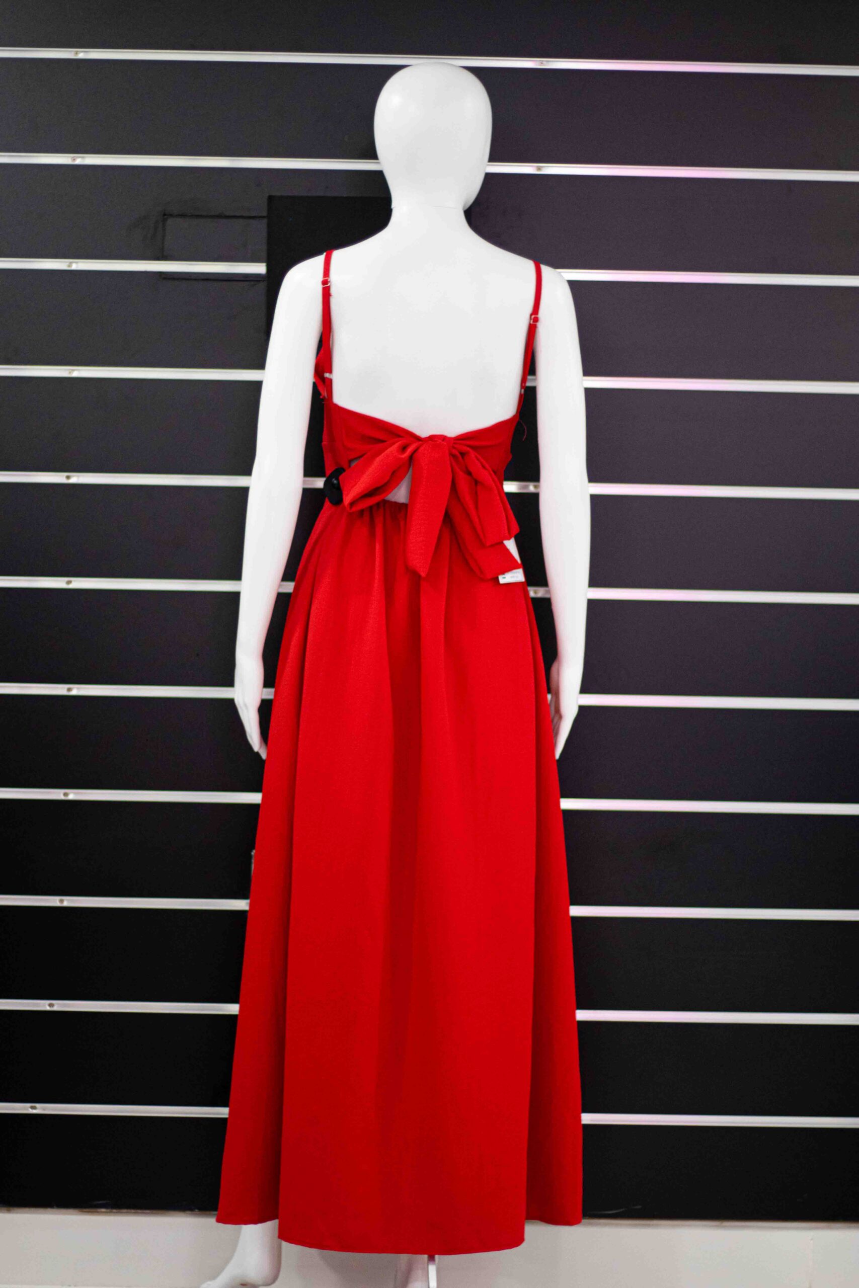 Front open maxi party dress - Image 3
