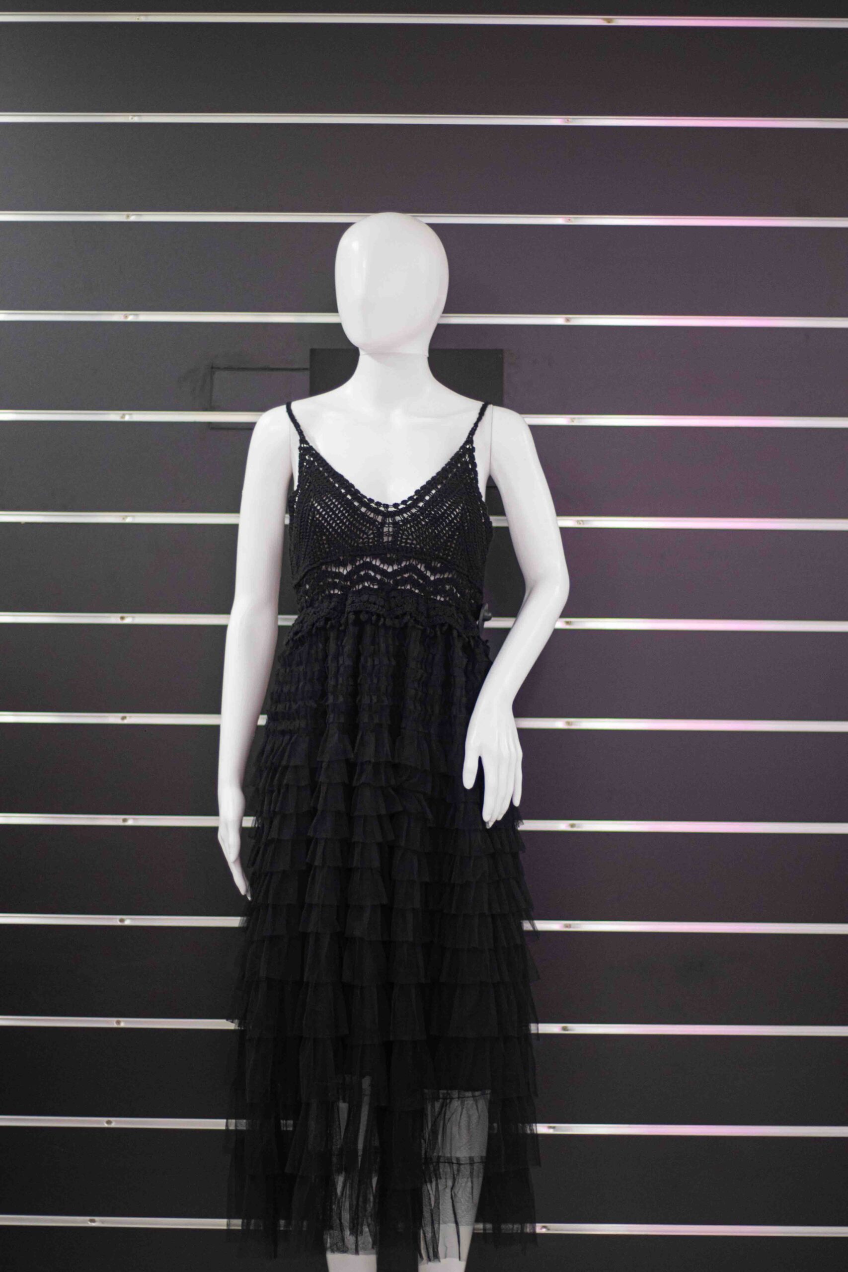 Lase frill maxi dress - Image 7