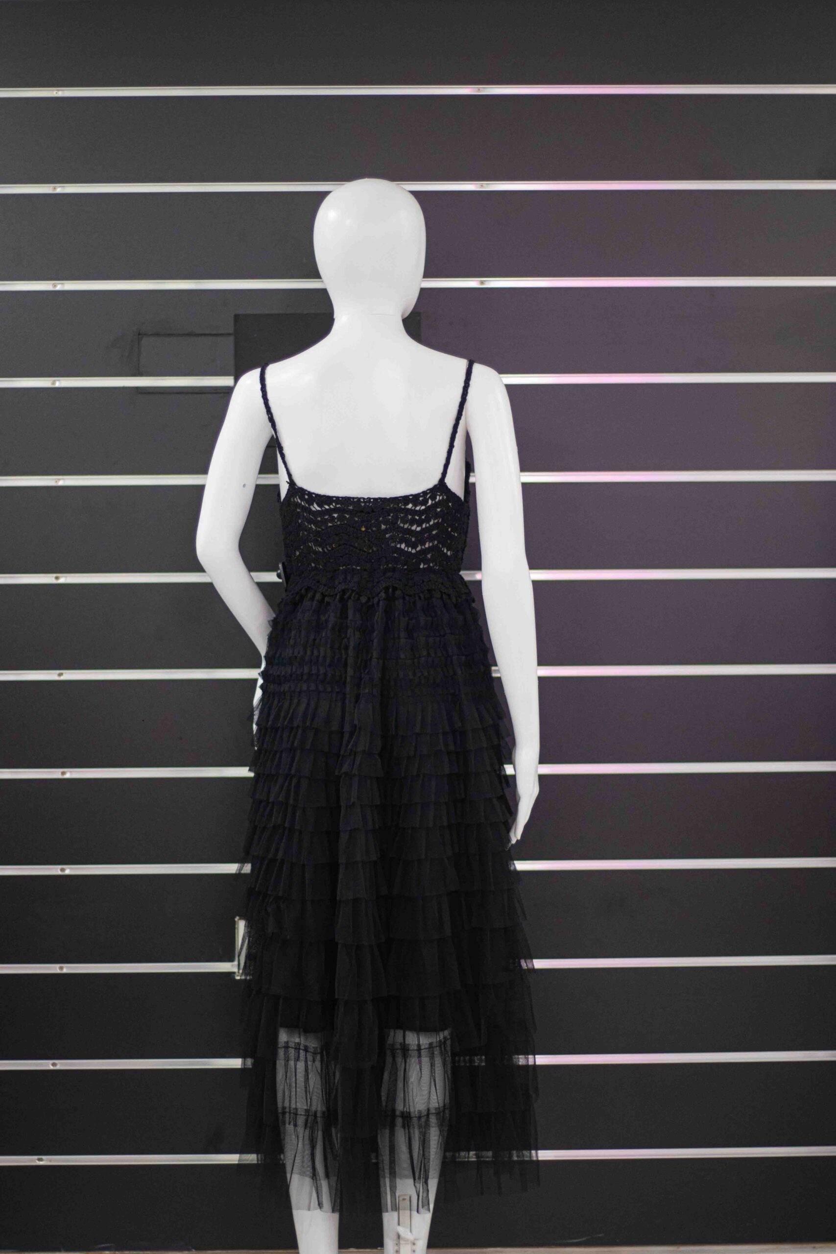 Lase frill maxi dress - Image 8