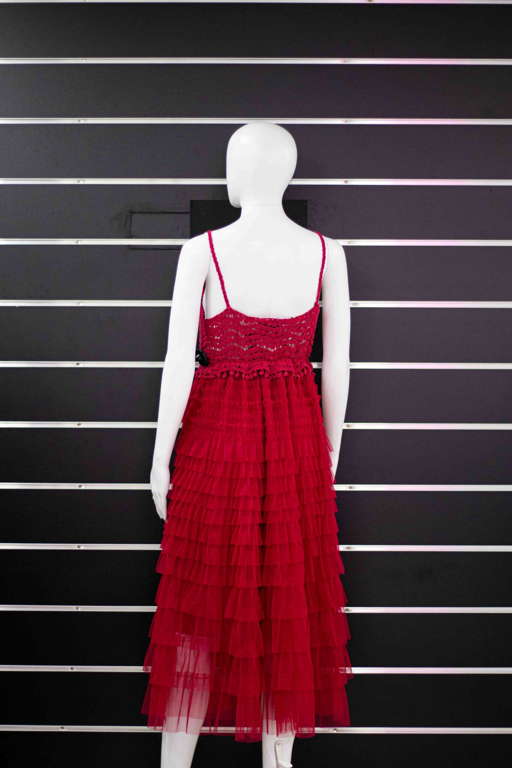 Lase frill maxi dress - Image 3