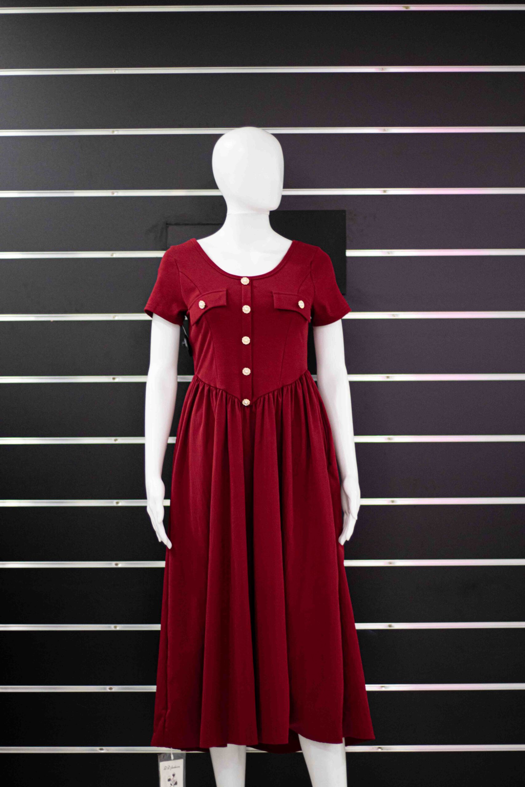 fully button dress