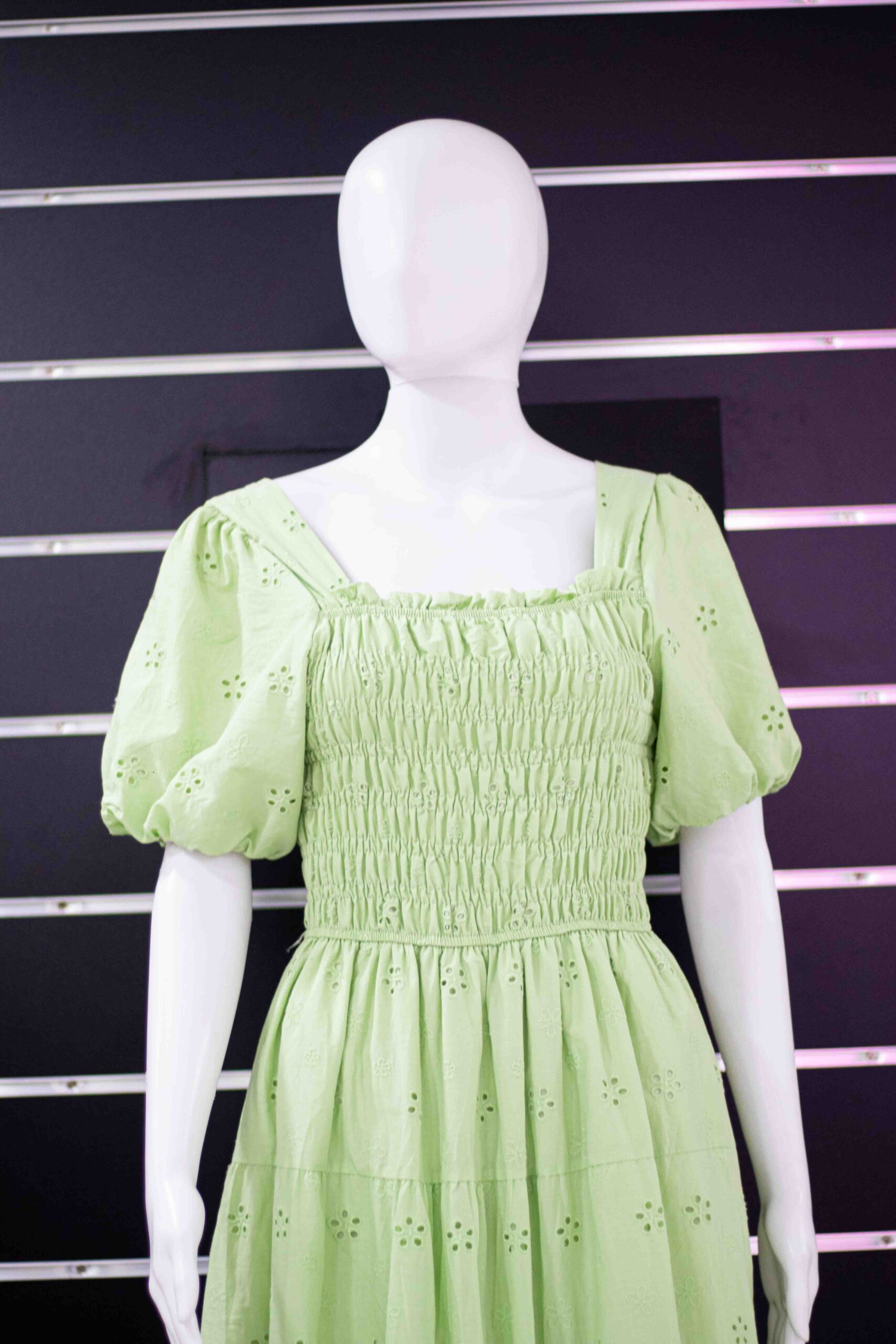 cutlon long dress short sleeve - Image 4