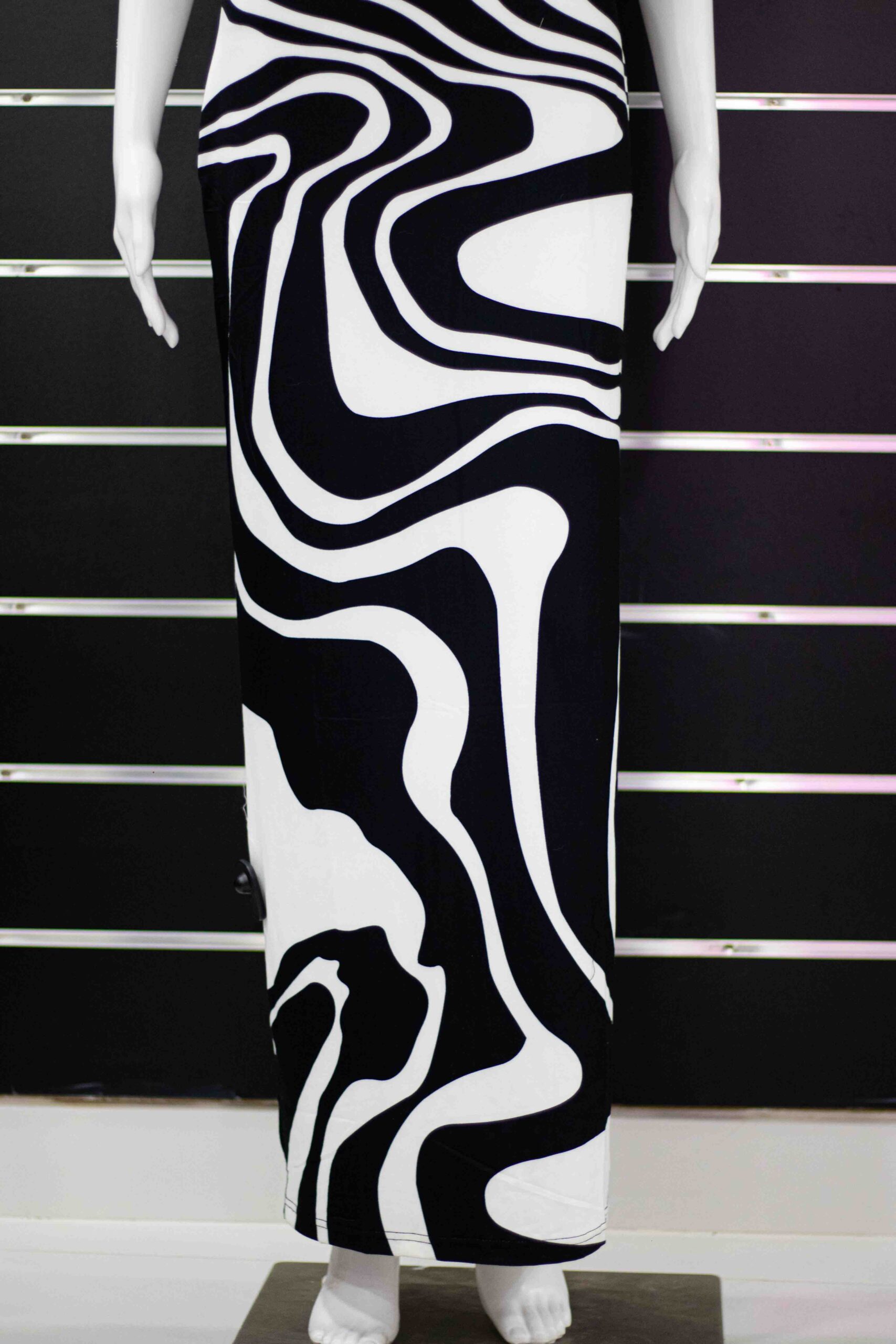 tie dye fitted dress - Image 5