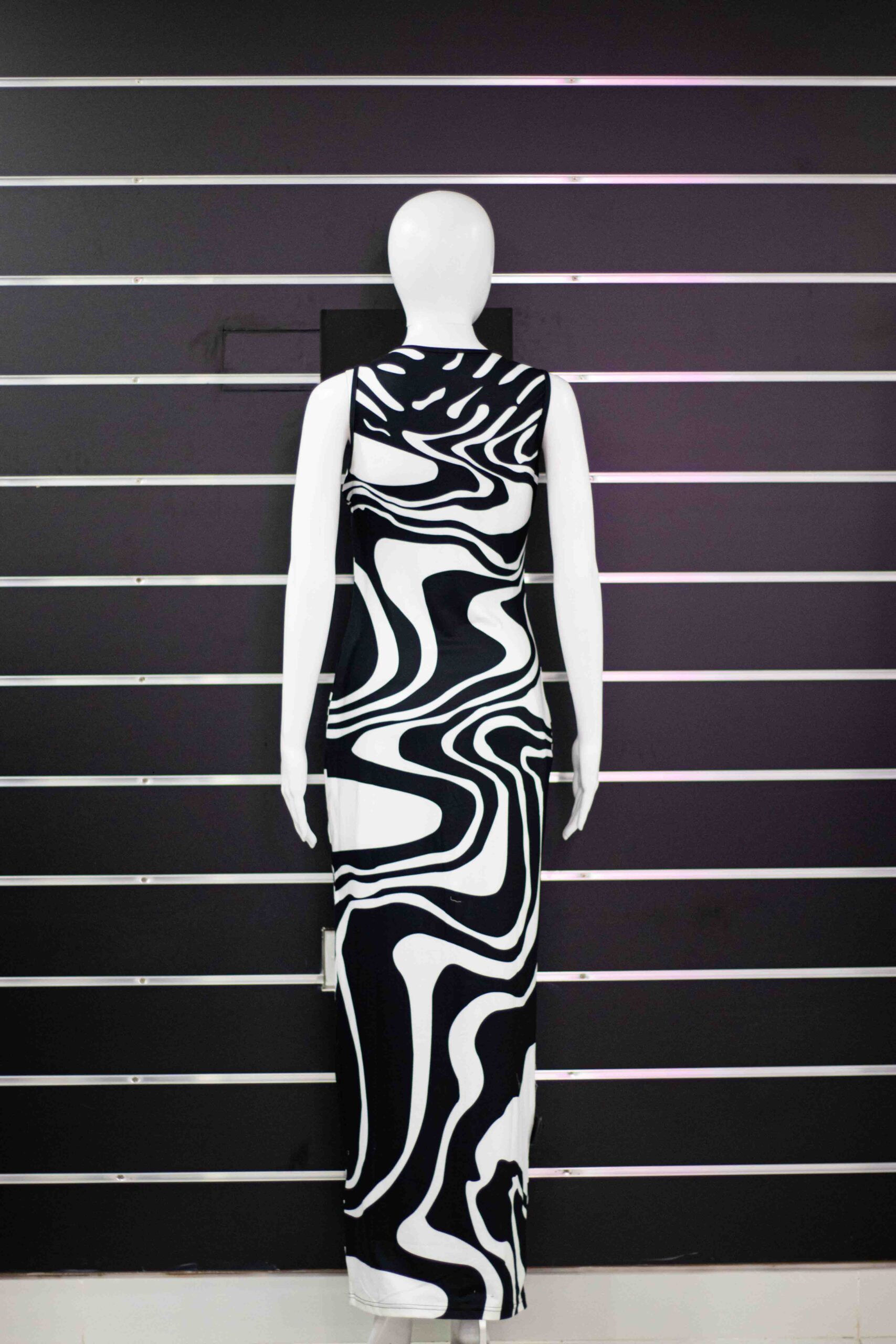 tie dye fitted dress - Image 3