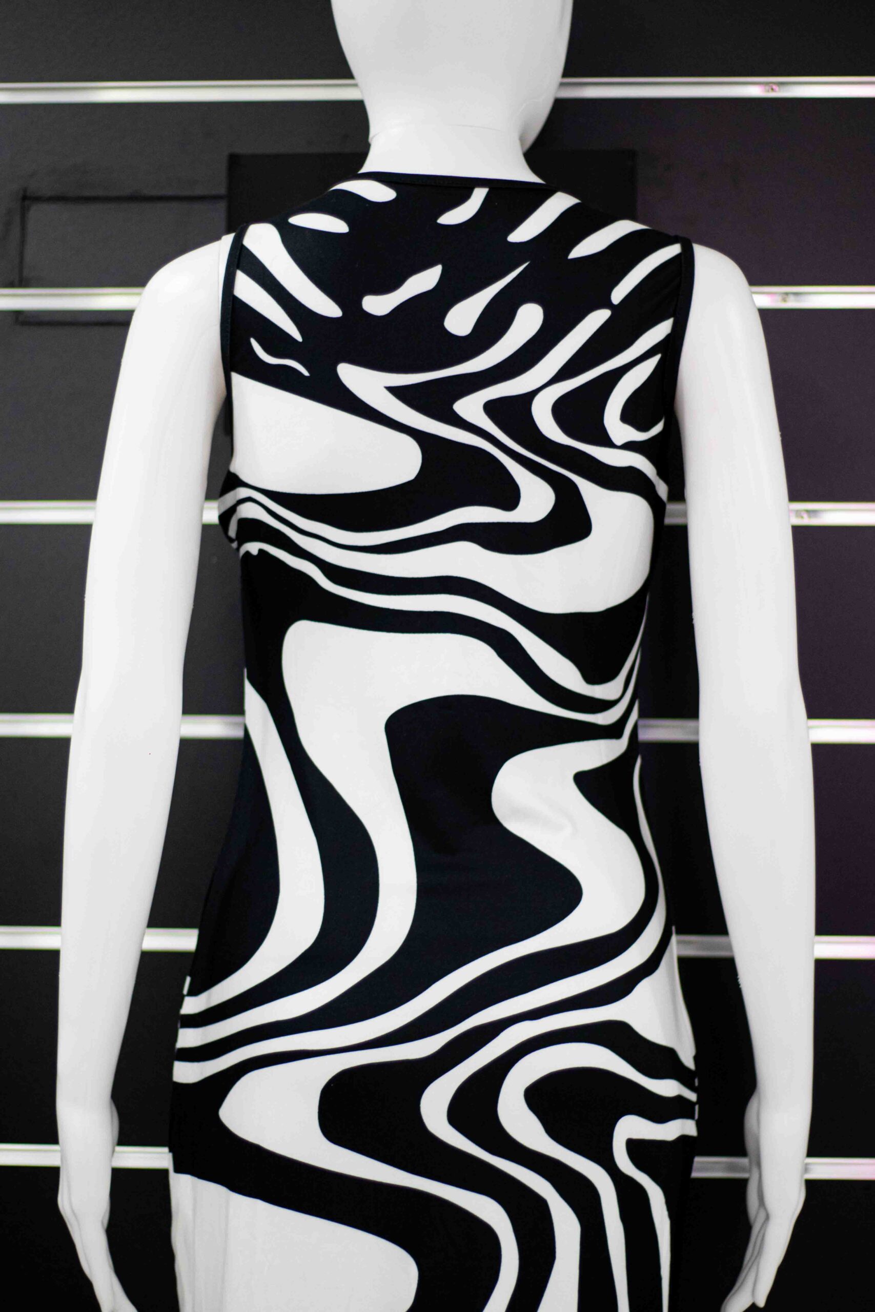 tie dye fitted dress - Image 6