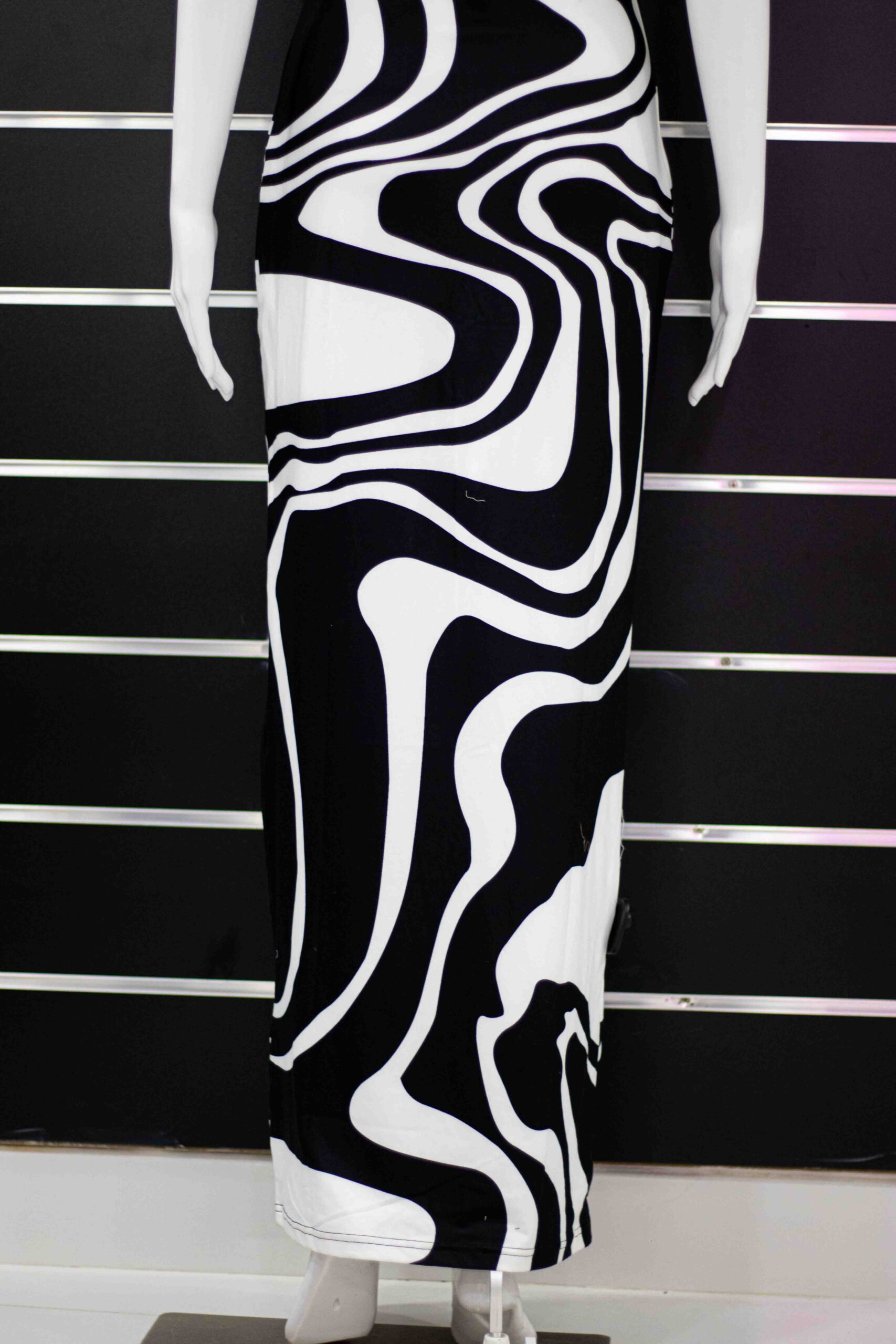 tie dye fitted dress - Image 7