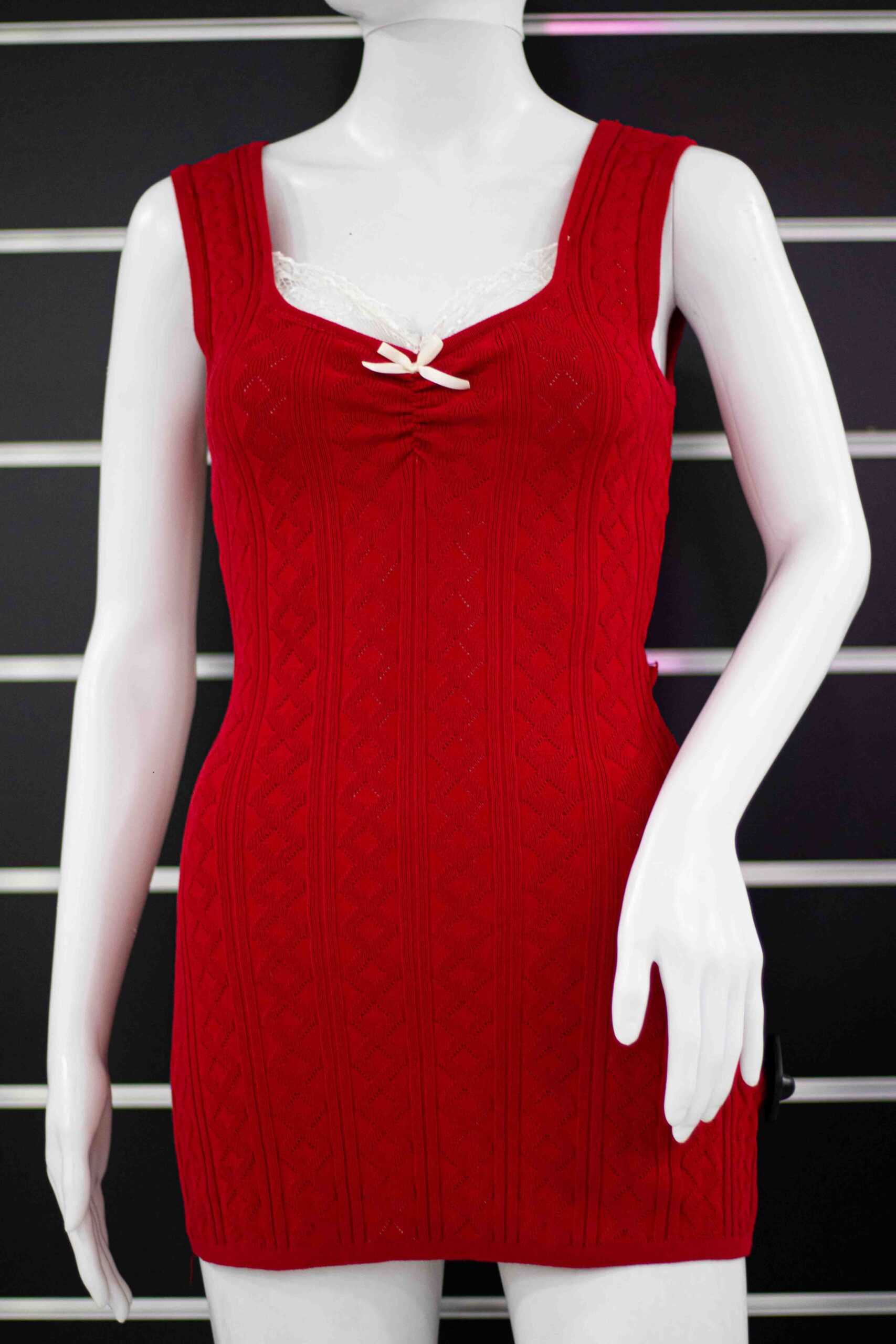 back open design short dress - Image 4