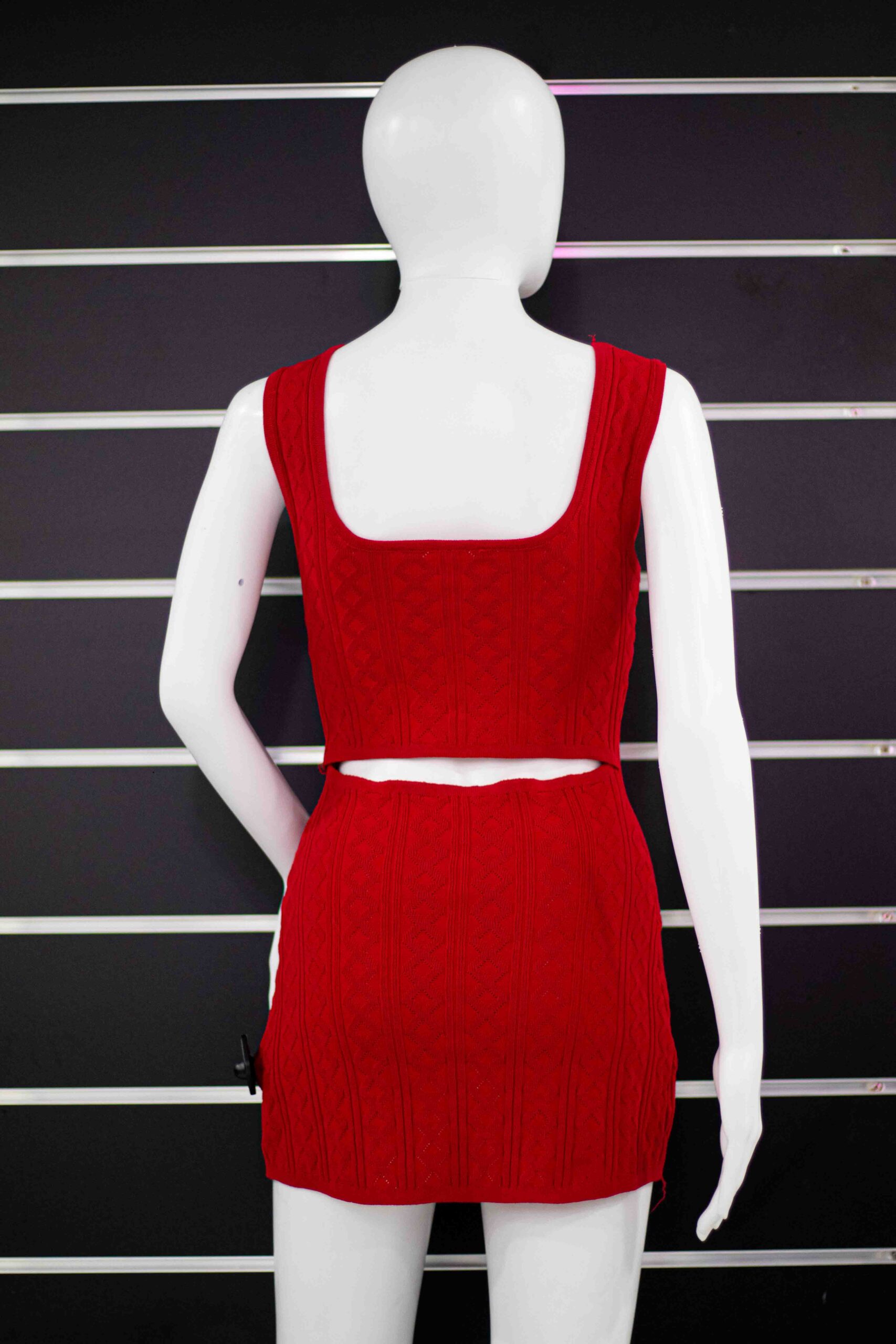 back open design short dress - Image 3
