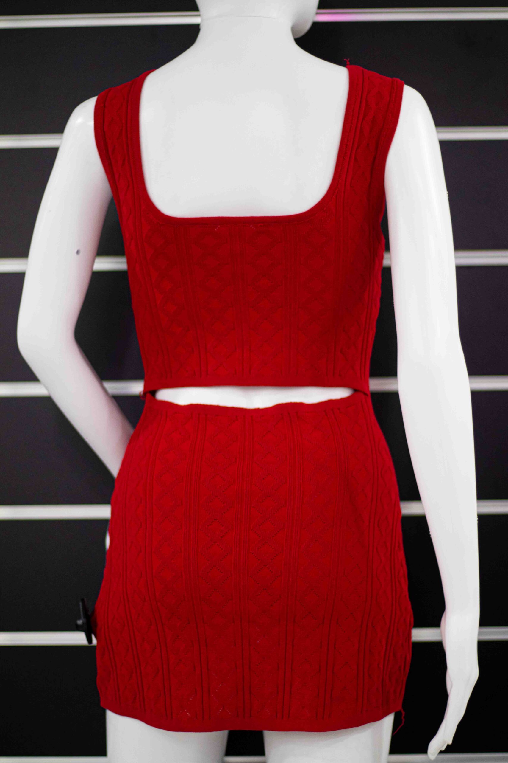 back open design short dress - Image 7
