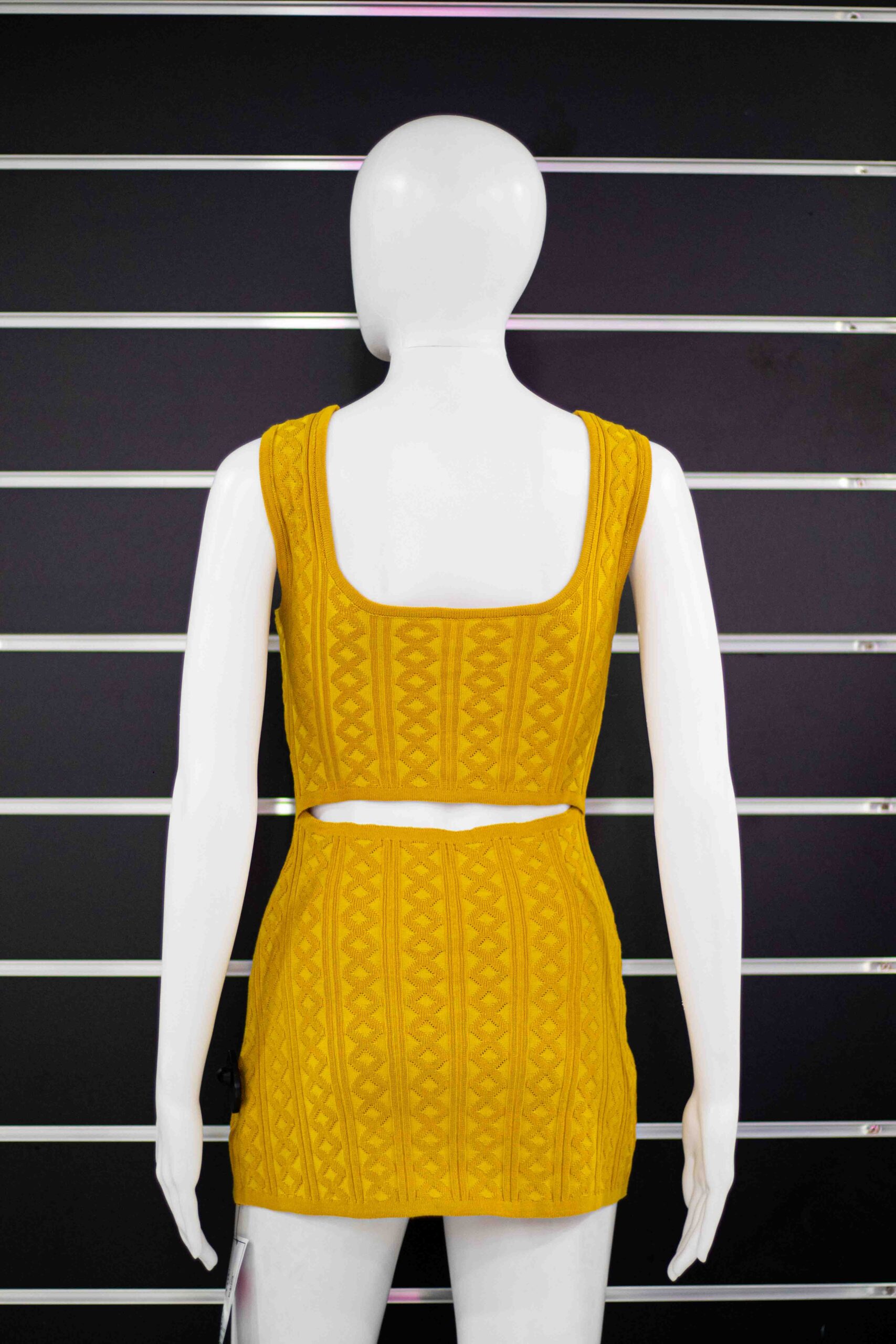 back open design short dress - Image 9