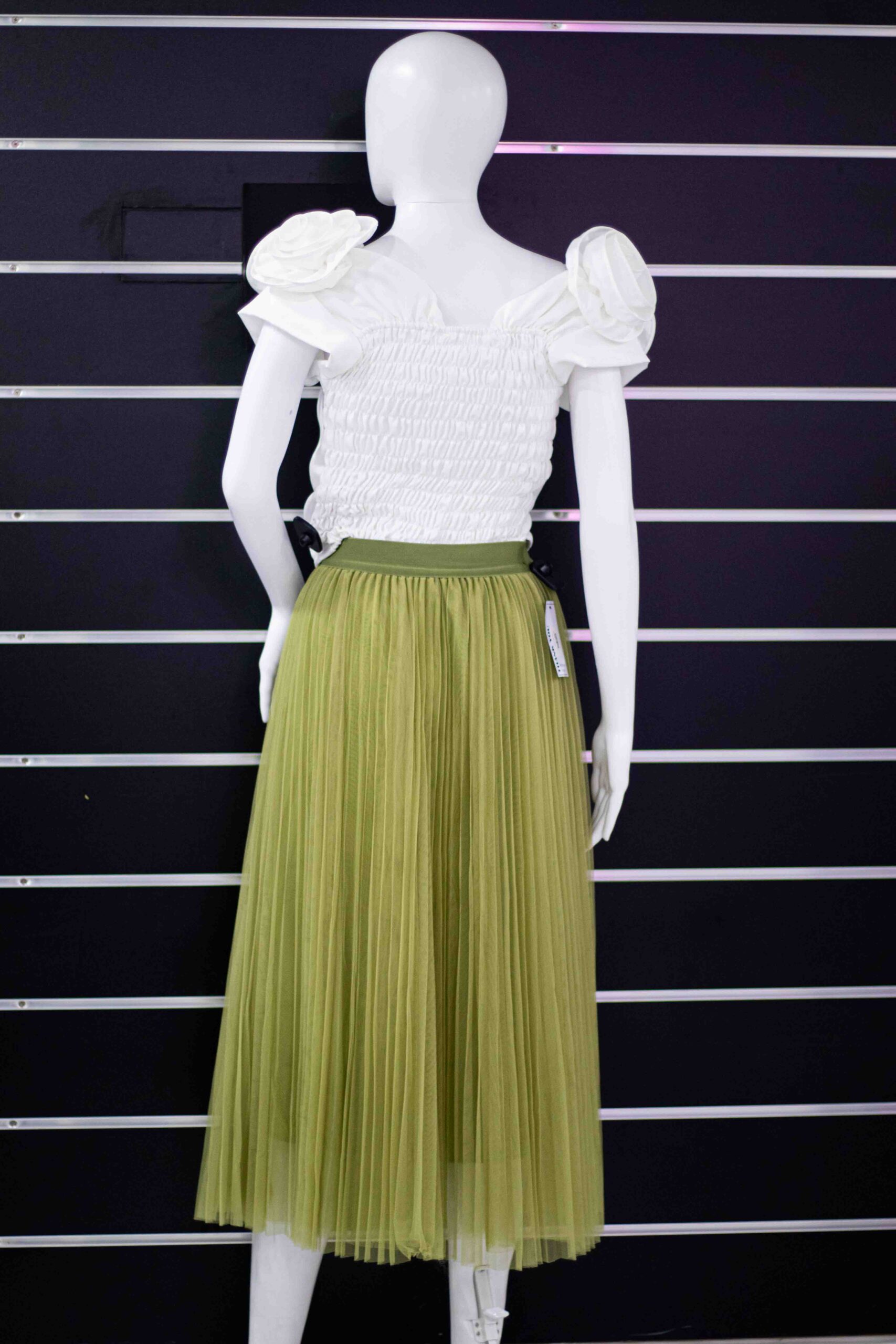 fluffy long skirt - Image 3