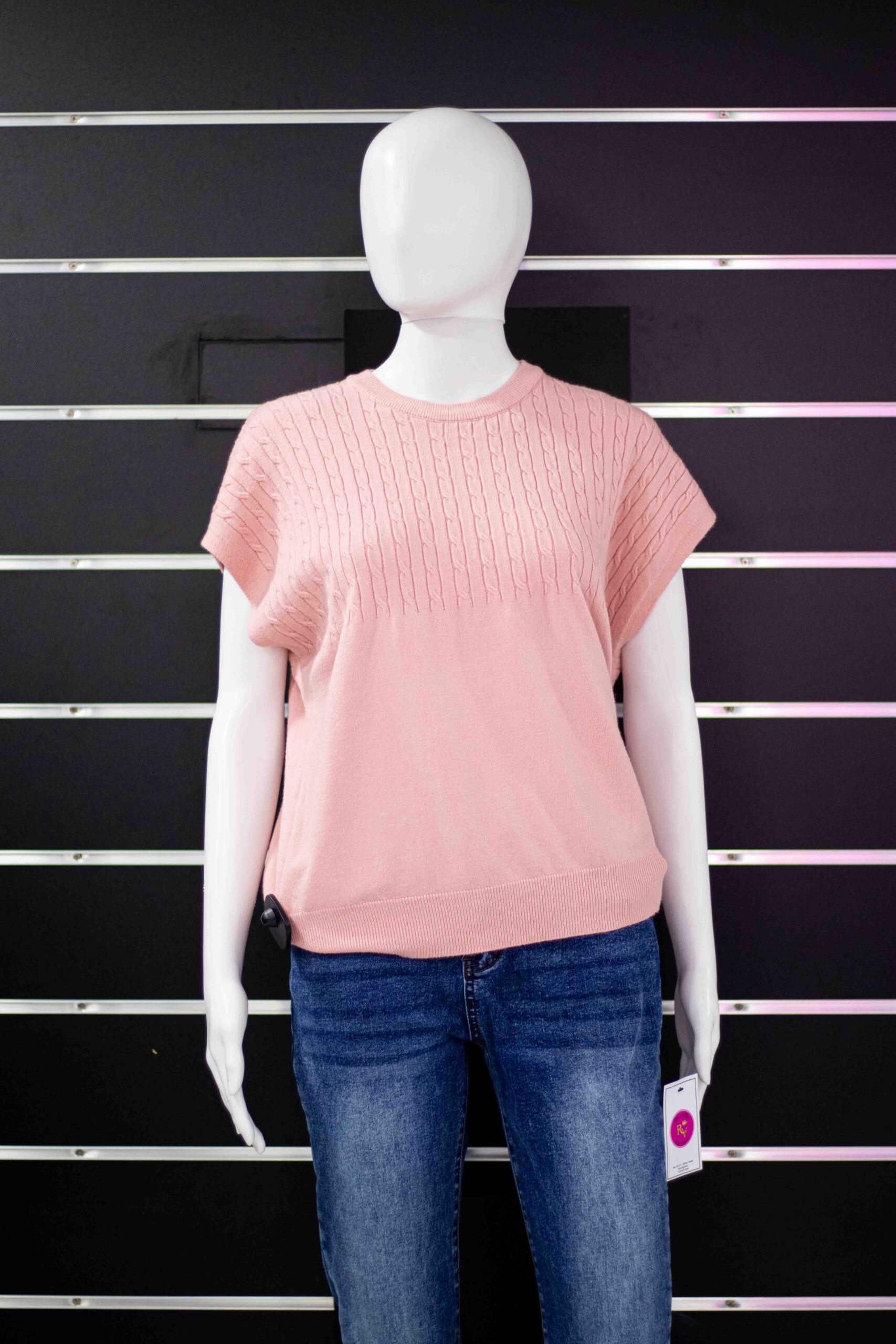 Black Baggy Sweater Top