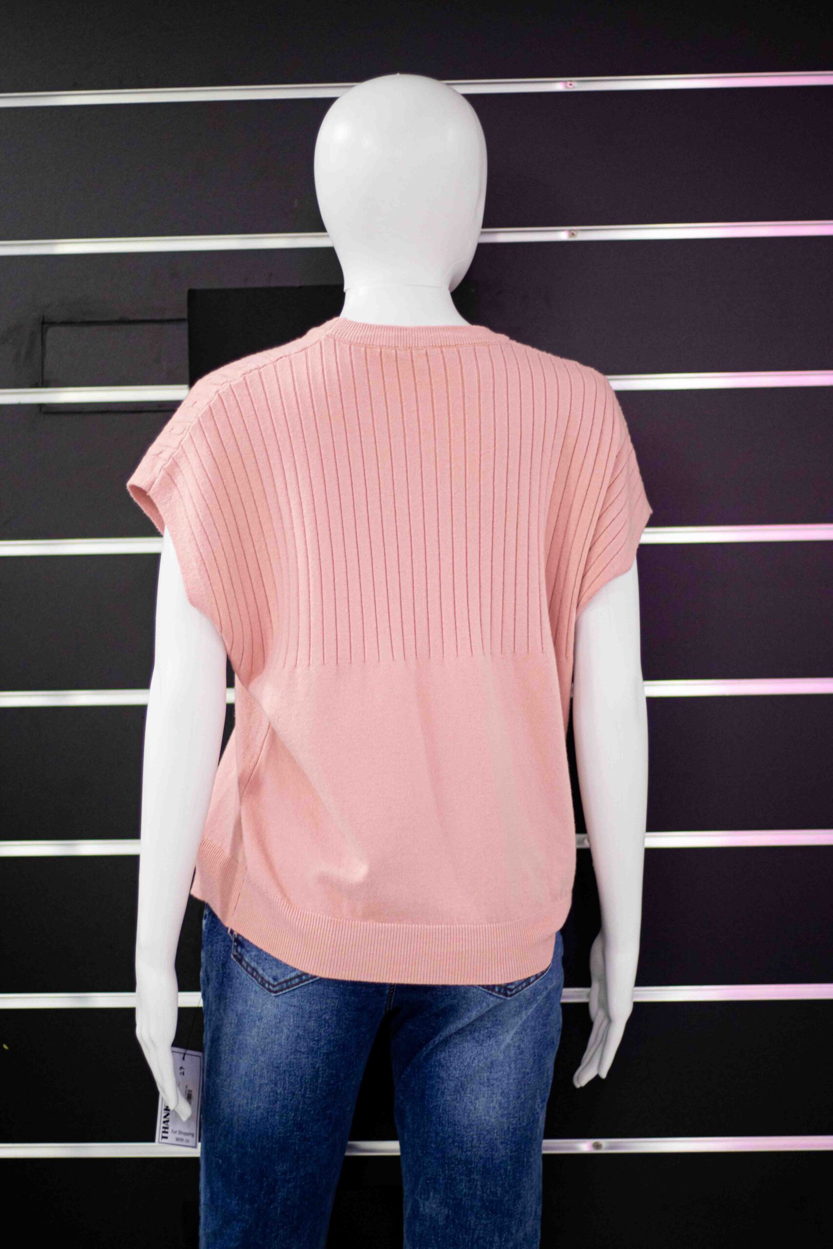 Black Baggy Sweater Top - Image 3